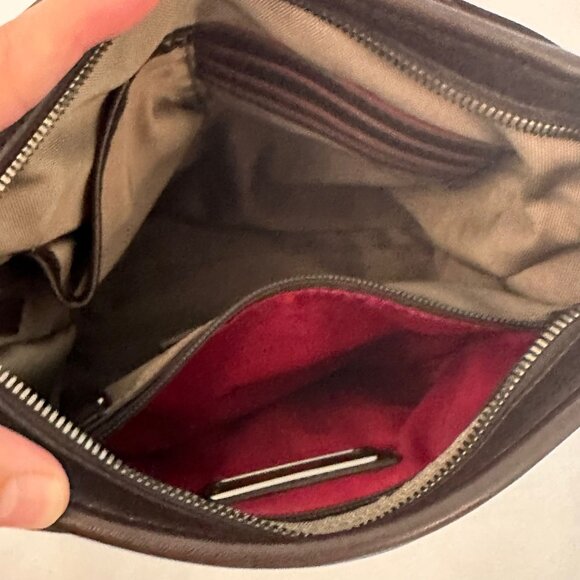 TUMI, Voyager Canvas Leather Cross Body Bag - Picture 4 of 16